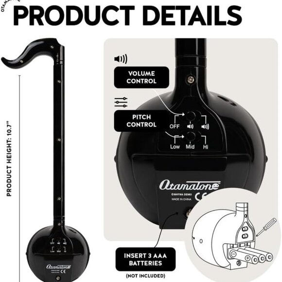 NEW Otamatone Japanese Electronic Musical Instrument Portable Music Synthesizer - Picture 6 of 14